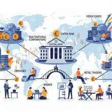 بازیگران بازار فارکس