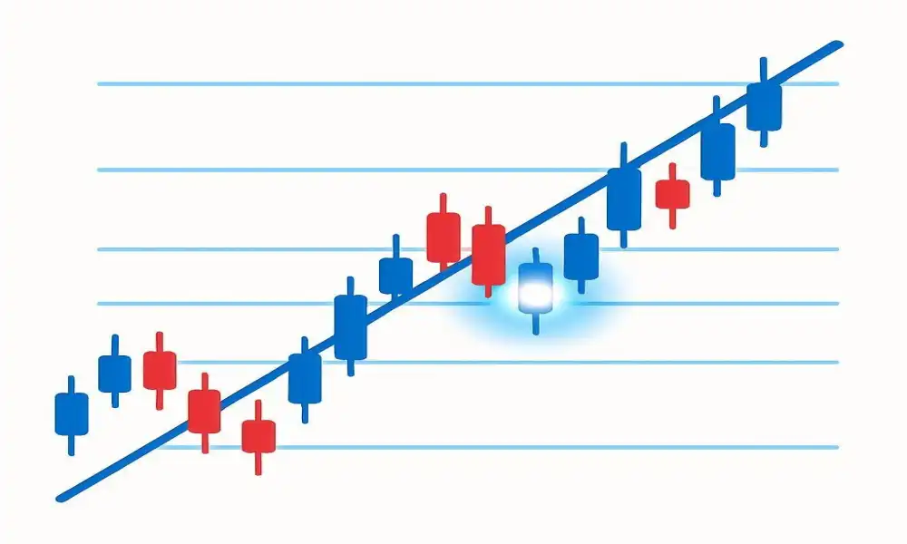 قدرت ترکیب فیبوناچی با خطوط روند