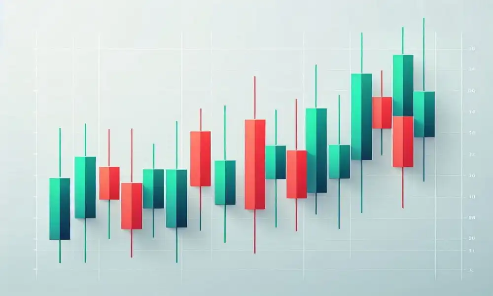 نمای کلی اجزای تشکیل‌دهنده یک کندل در تحلیل تکنیکال